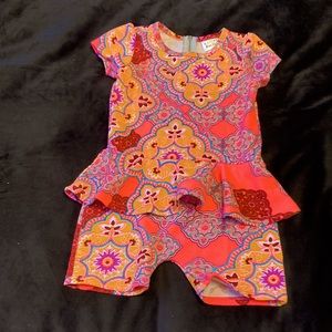Dot dot smile romper 5/6 girls